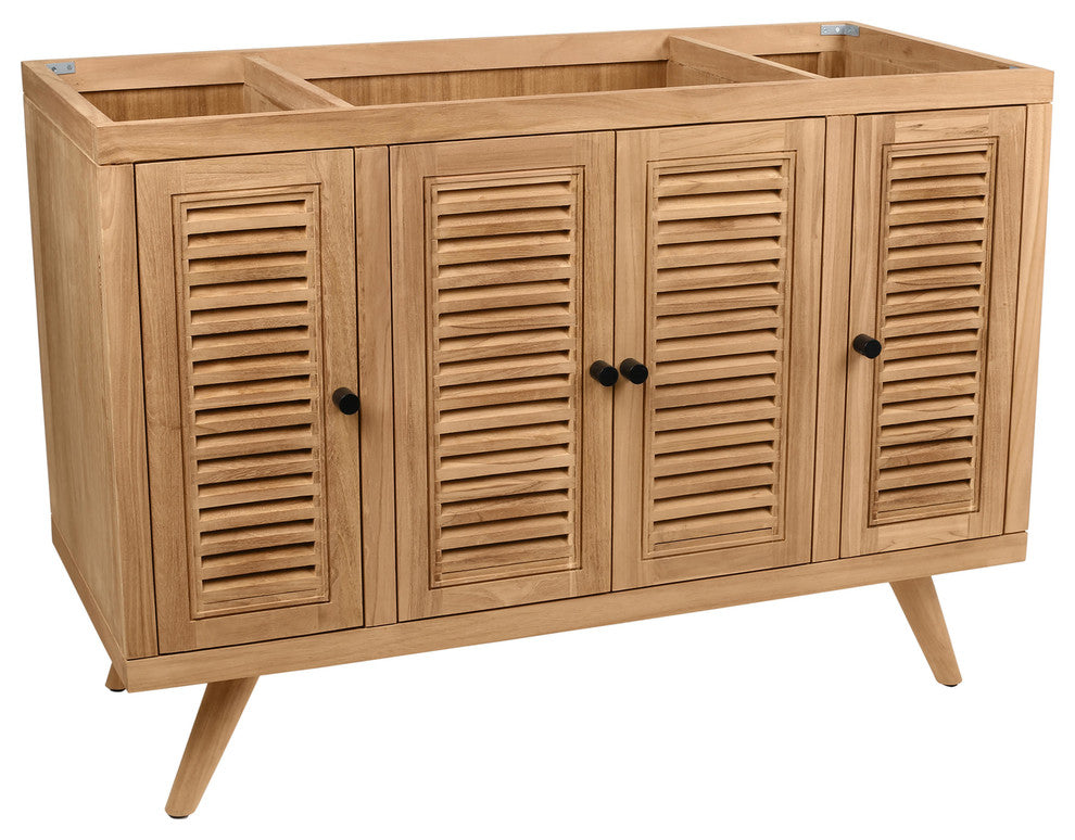 Avanity Harper Vanity Only, Natural Teak, 48"