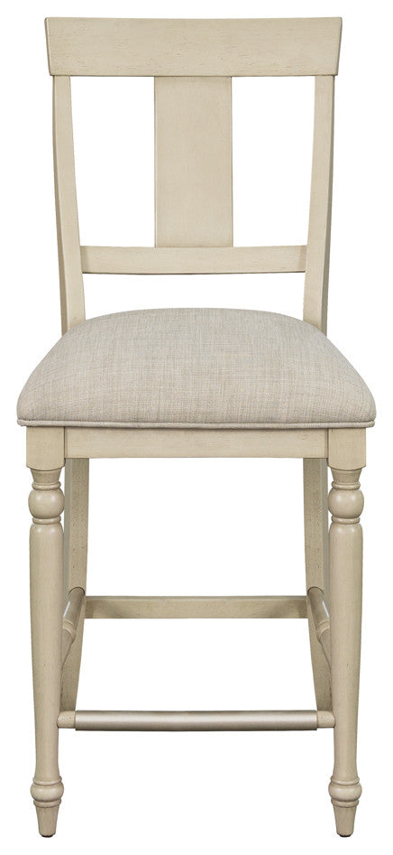 Martha Stewart Fiona Farmhouse Oak Veneer, Counter Stool
