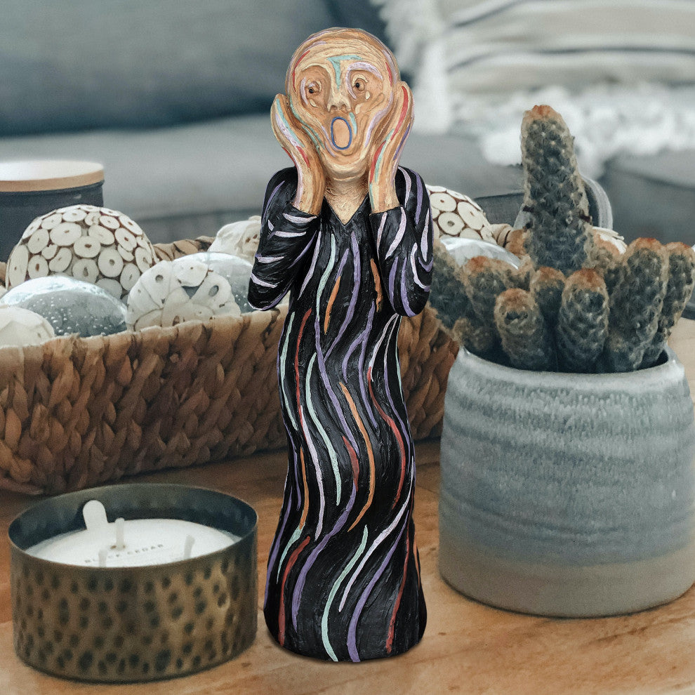 "The Silent Scream" Desktop Statue