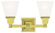 Mission Bath Light, Polished Brass