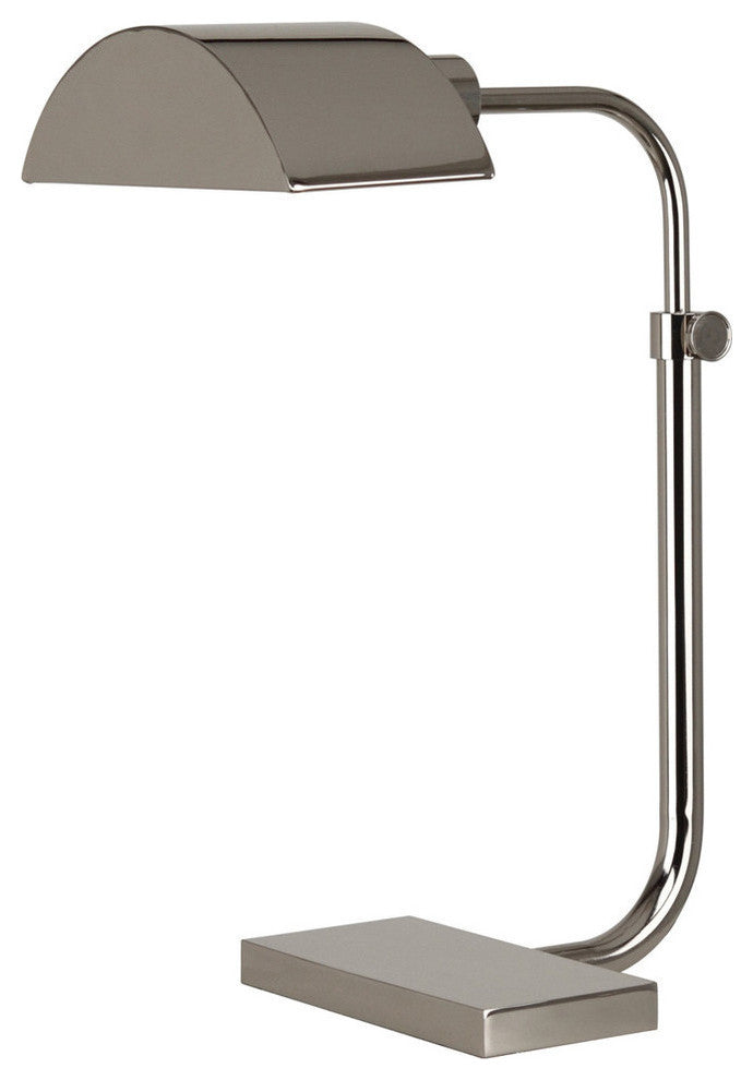 Koleman Table Lamp, Polished Nickel