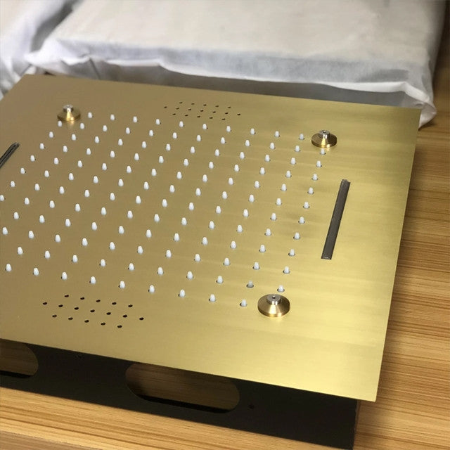 LED Shower System With Body Jets and Hand Shower, Style 4, Phone Control Light