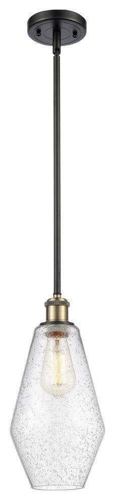 Innovations 516-1S-BAB-G654-7-LED 1-Light Mini Pendant, Black Antique Brass