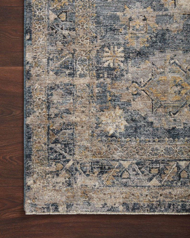Loloi Gaia Denim / Taupe 5' x 7'-8" Area Rug