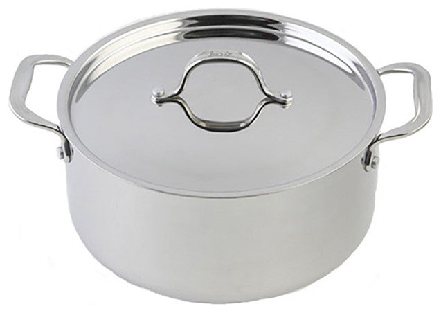 Le Chef 14-Piece Multi-Purpose Cookware Set, Orange and Silver.