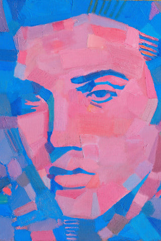 Rubanov "Elvis" Canvas Print, Unframed loose canvas