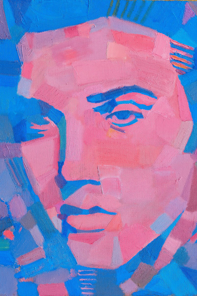 Rubanov "Elvis" Canvas Print, Unframed loose canvas