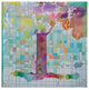 "Tree Map Grid" by Zwart, Canvas Art