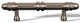 Pewter RKI Lined Rod Pull with Petals, RKICP859P
