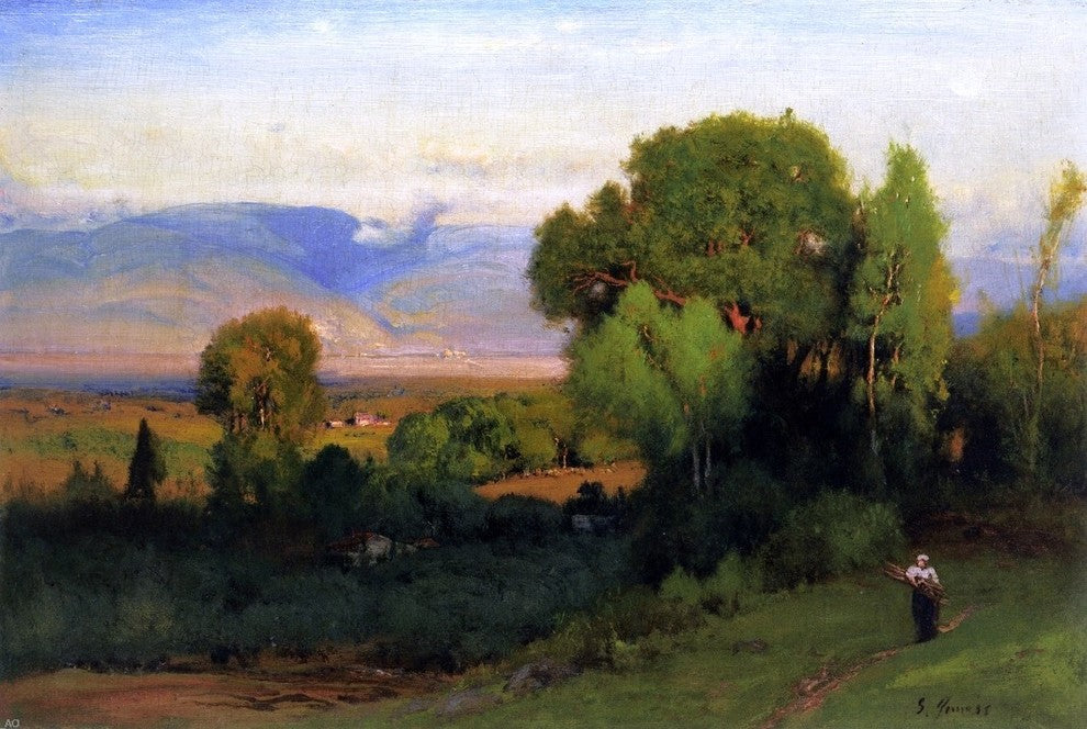 George Inness Landscape near Perugia Wall Decal