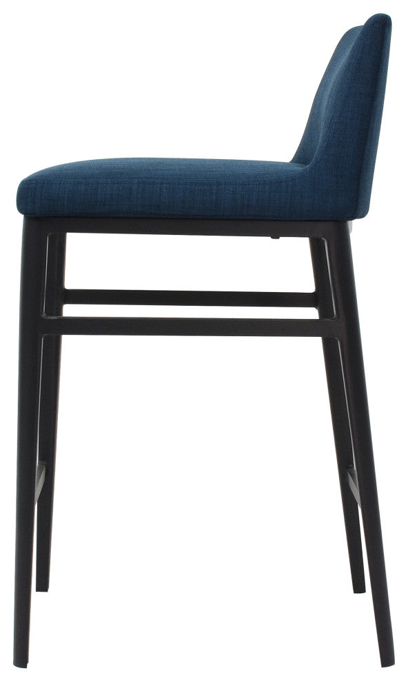 Contemporary Baron Counter Stool Blue - Blue