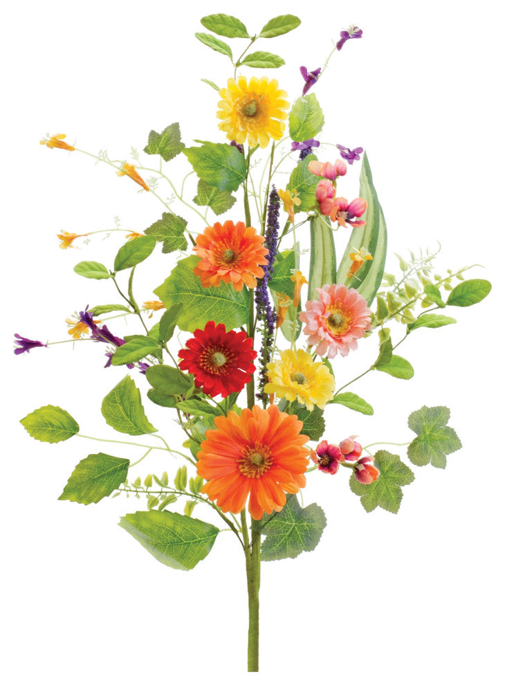 Mixed Floral Spray, Set of 2