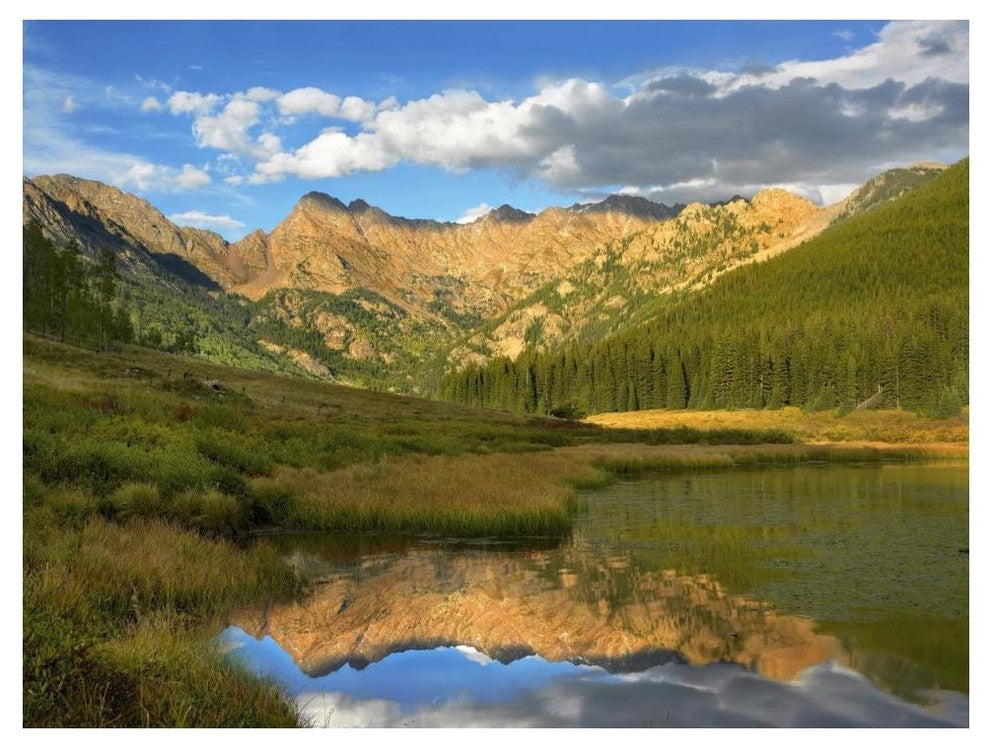 "Mt Powell and Piney Lake, Colorado" Paper Print by Tim Fitzharris, 50"x38"