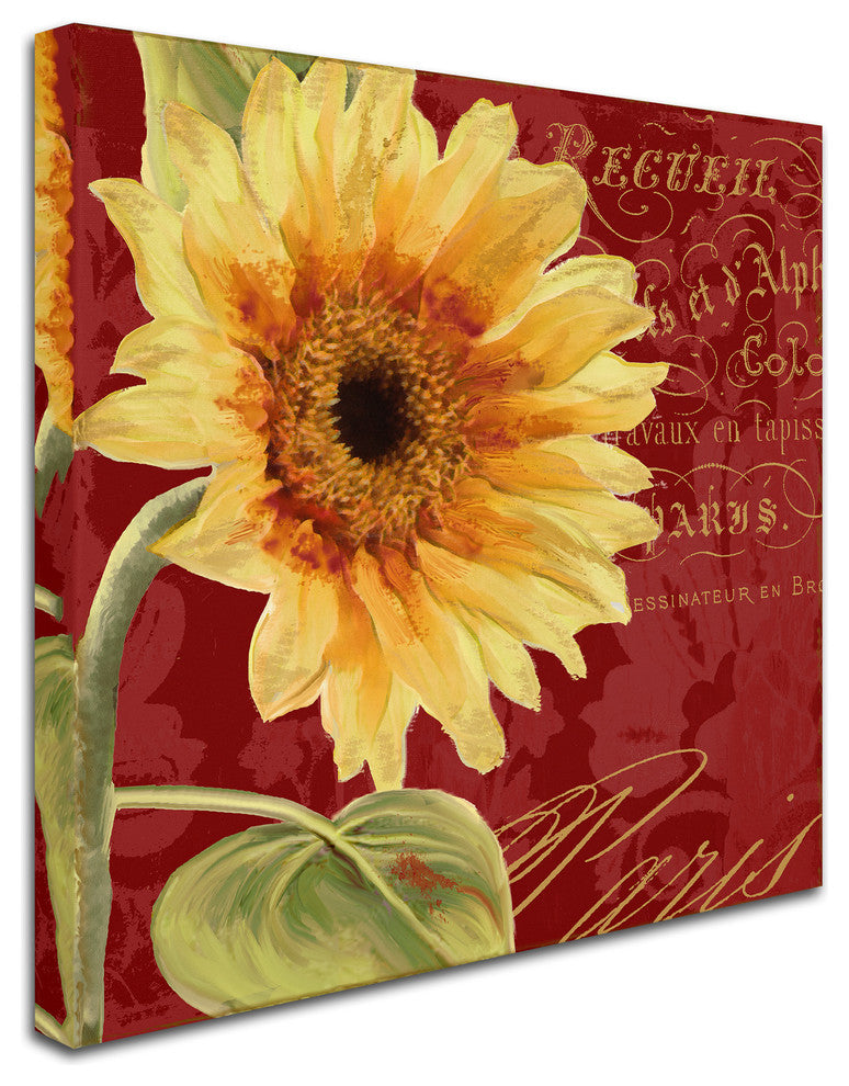 Color Bakery 'Ete IV' Canvas Art, 14"x14"