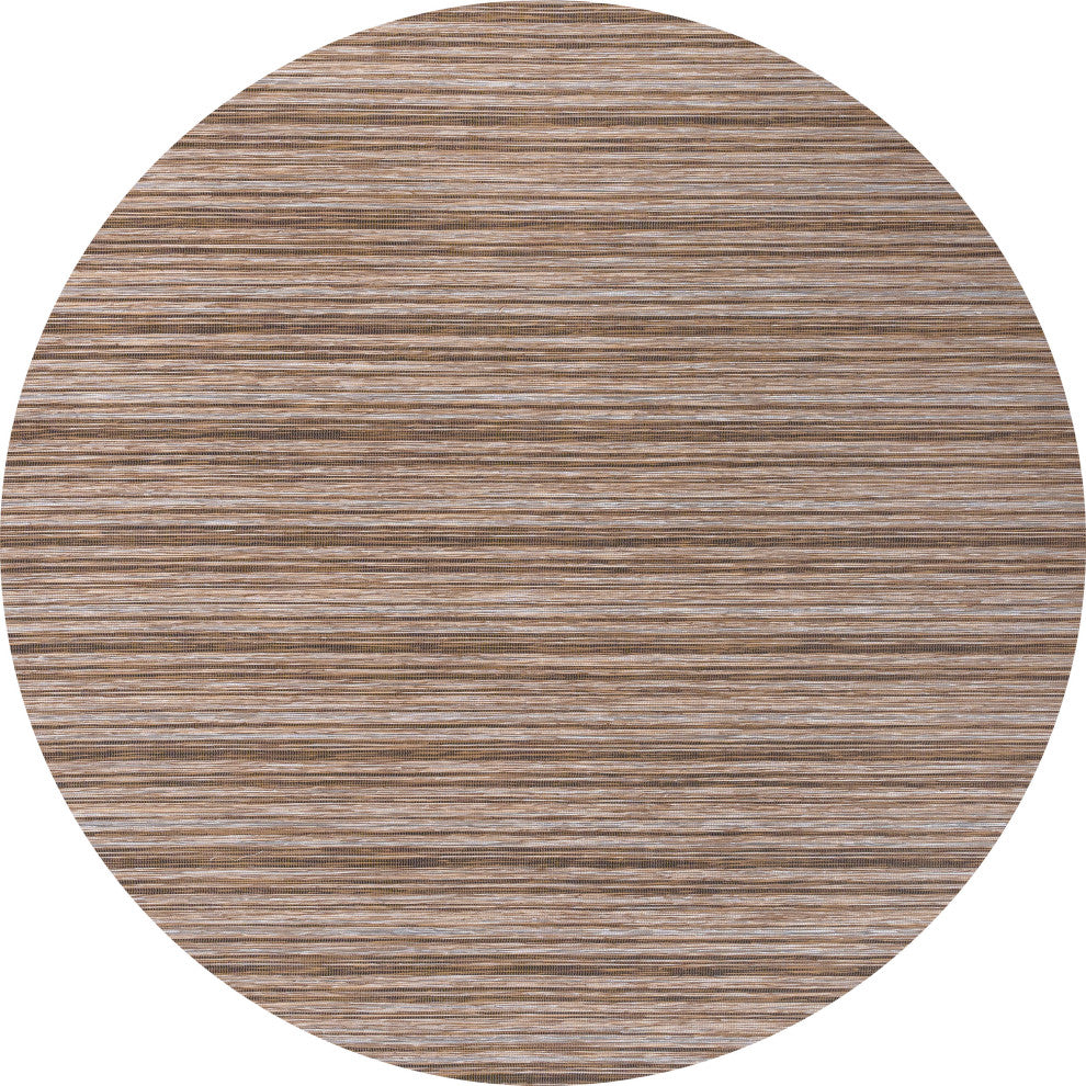 Finn Modern Farmhouse Pinstripe, 6' Round