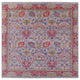 10' Square Hand-Knotted William Morris Wool Rug - Q15605