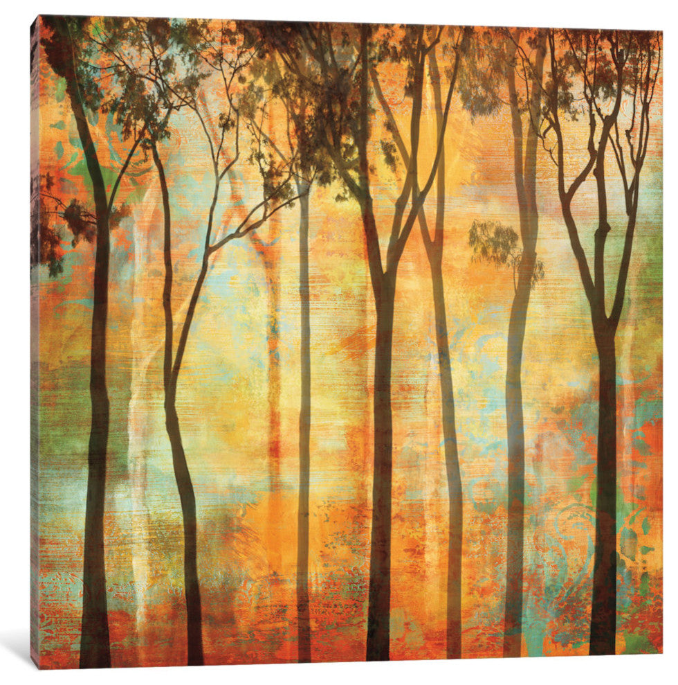 "Magical Forest I" by Chris Donovan, Canvas Print, 37"x37"