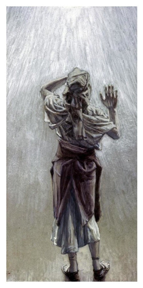 "God Appears to Noah" Digital Paper Print by James Tissot, 19"x38"