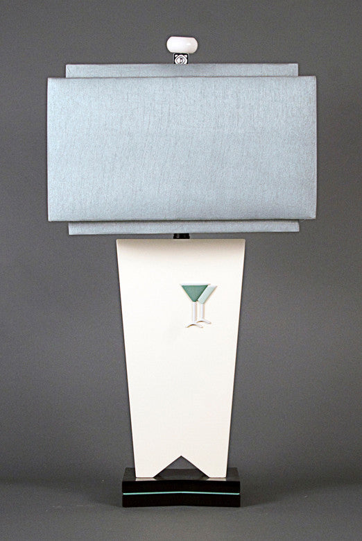 Happy Hour Off White Table Lamp