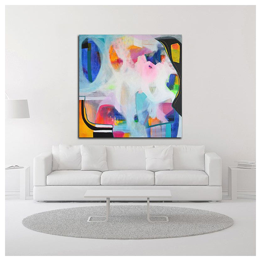 "There's Always Something Magic" by TA Marrison, Print on Canvas, 14"x14"