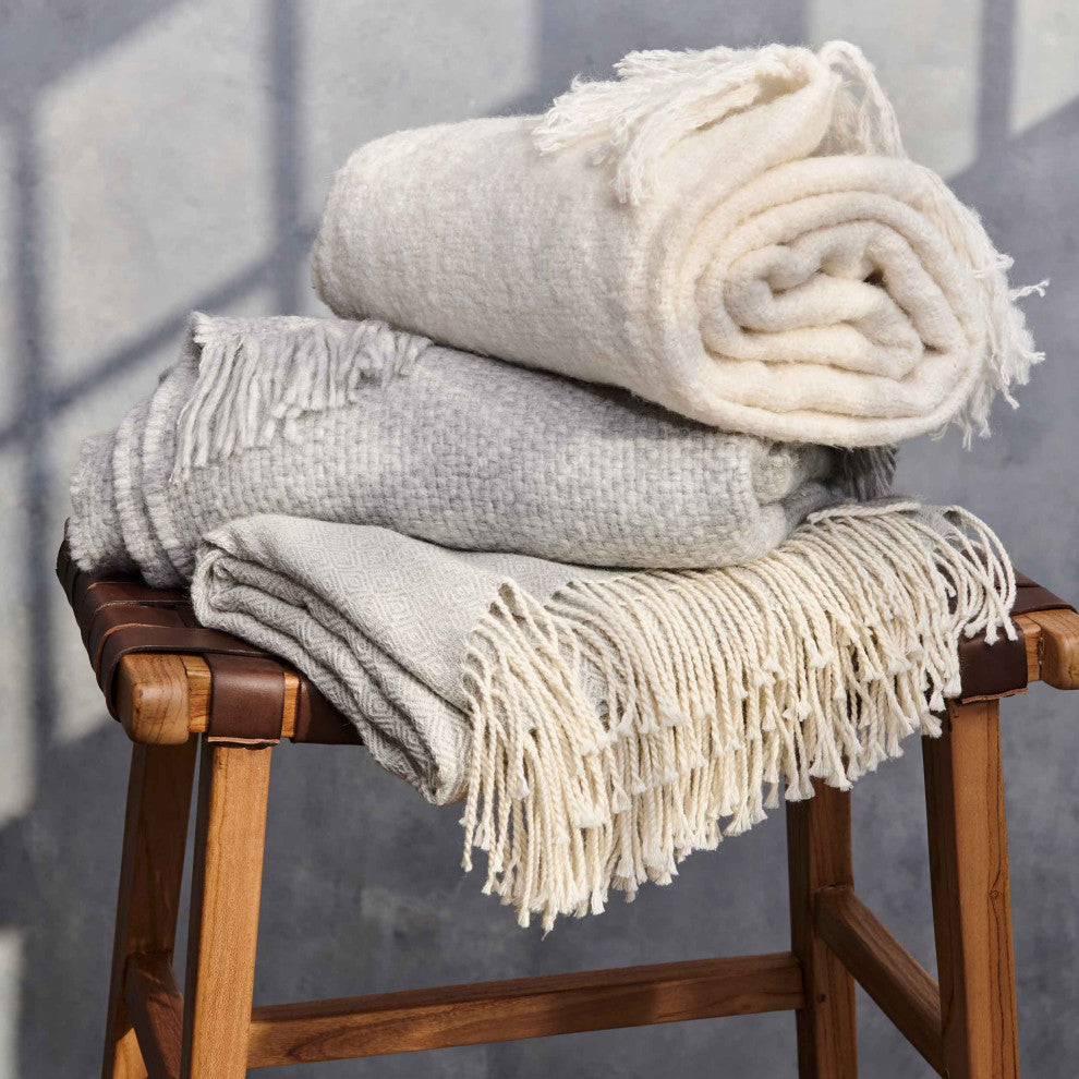 Puno Hand Woven Alpaca Wool Throw 50 x 70in.