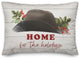 Home for the Holidays Hat 14x20 Spun Poly Pillow