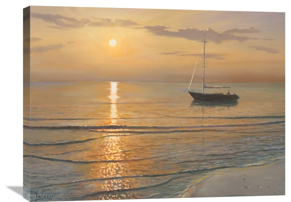 "Mattino Sul Mare" Artwork, 32"x24"