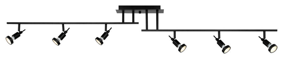 Access Lighting 52043LEDDLP Viper 6 Light 6"W LED Semi-Flush - Brushed Steel