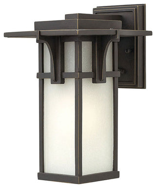 Hinkley Manhattan Small Wall Mount Lantern, Oil Rubbed Bronze