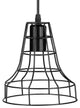 Black Industrial Pendant Light Cage Hanging Light