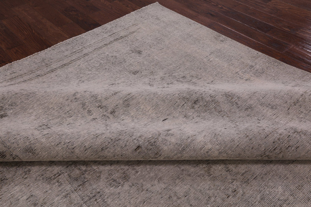 Persian Vintage White Wash Handmade Rug 10' 1" X 11' 6" Q4724