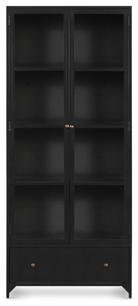 Shadow Box Cabinet-Black
