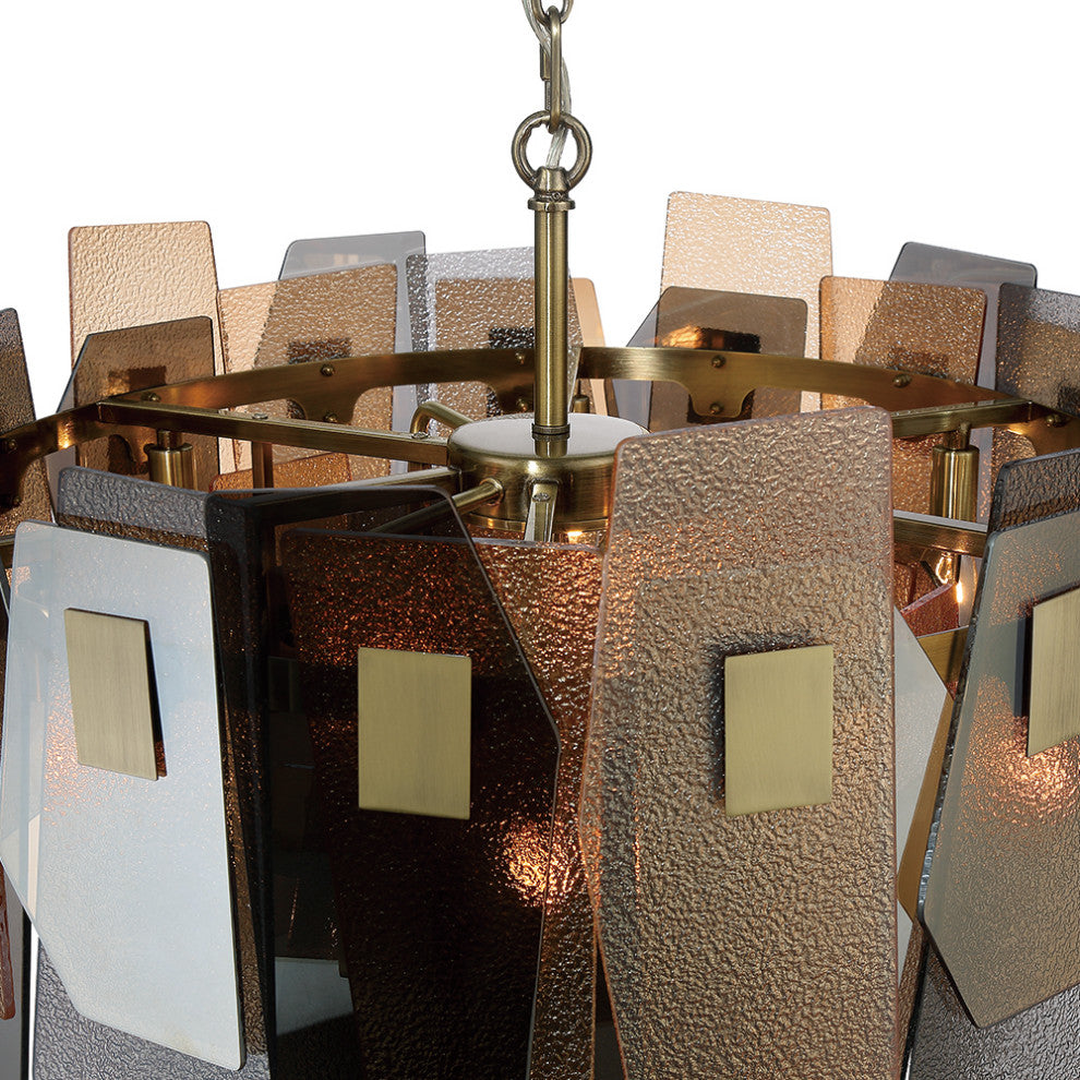Cocolina 39-Light Chandelier, Bronze
