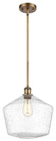 Innovations 516-1S-BB-G654-12-LED 1-Light Mini Pendant, Brushed Brass