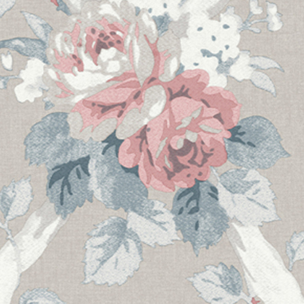 Laura Ashley Elwyn Wallpaper, Dove Grey