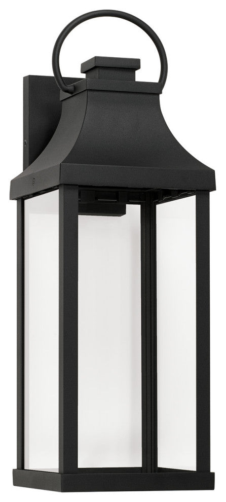 Capital Lighting 946421-GL Bradford 21" Tall Outdoor Wall Sconce - Black