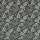 Black Leaf Floral Heavy Duty Crypton Fabric By The Yard