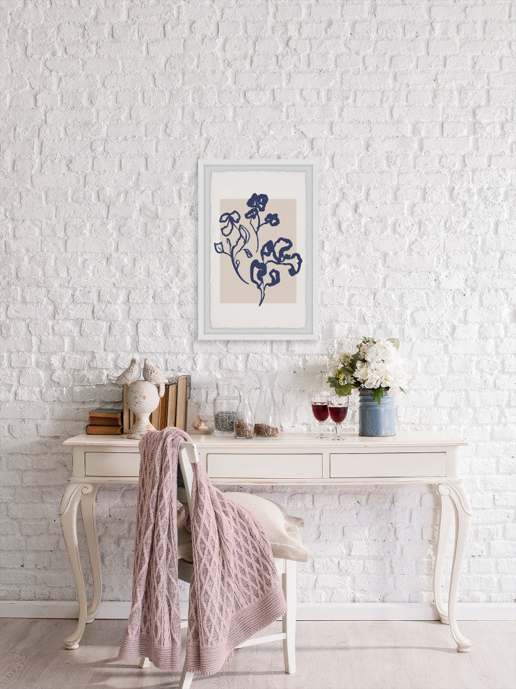 "Flower Delight" Framed Painting Print, 16x24