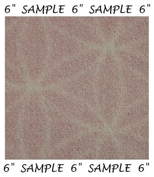 EYELET Soft Tactesse Nylon Area Rug with Anti-Stain Protection, Pink Slipper, 1 Sample 6"x6"