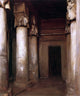 John Singer Sargent Temple of Denderah, 20"x25" Gallery Wrapped Canvas Print