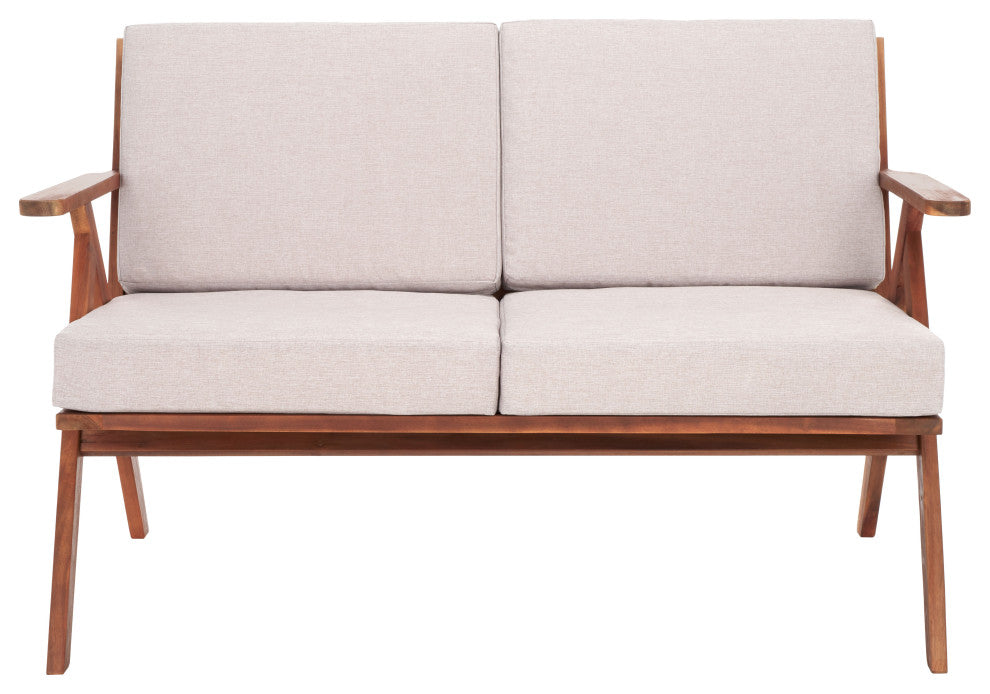 Safavieh Dryad Bench, Natural/Light Grey