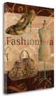 "Fashionista" By Eric Yang, Giclee Print on Gallery Wrap Canvas, Ready to Hang