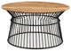 Finch Round Coffee table in Acacia wood 33"