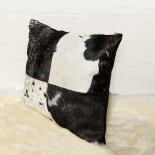 18"x18"x5" Black and White Quattro Pillow