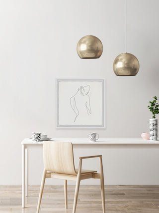 "I Am Proud" Framed Painting Print, 32x32