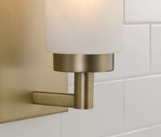 Capital Lighting 651711 Alyssa 11" Tall Bathroom Sconce - Aged Brass
