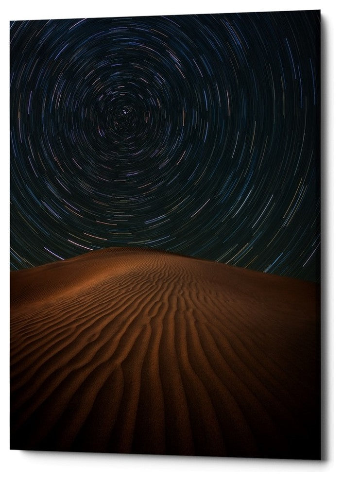 Epic Graffiti "Alone on The Dunes" by Darren White, Giclee Canvas Art, 40"x60"