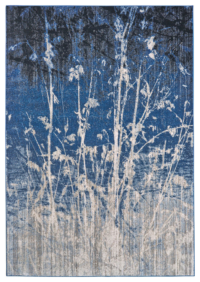 Weave & Wander Carini Rug, Atlantic, 10'2"x13'9"