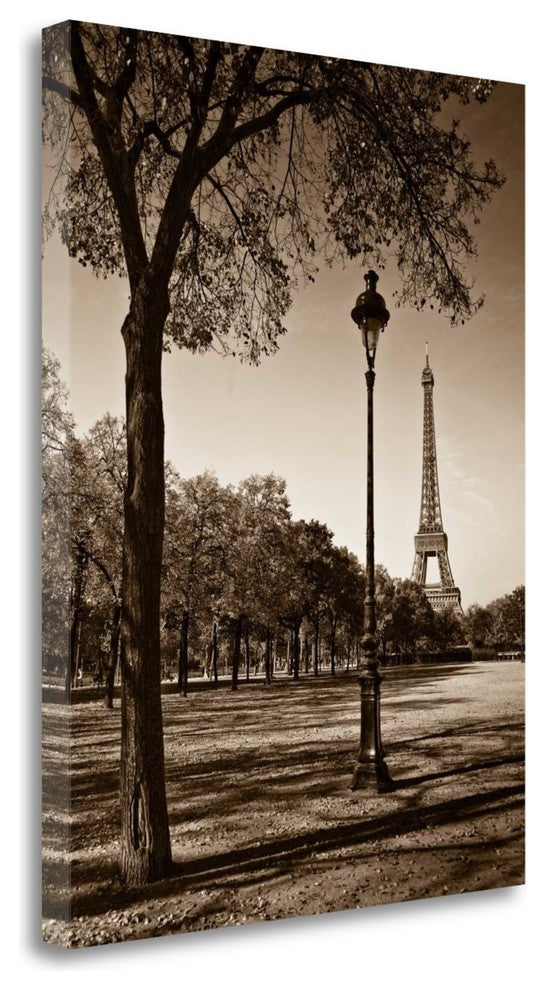 "An Afternoon Stroll - Paris I" By Jeff Maihara, Giclee on Gallery Wrap Canvas