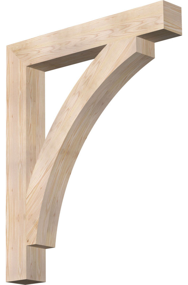 Thorton Block Smooth Bracket, Douglas Fir